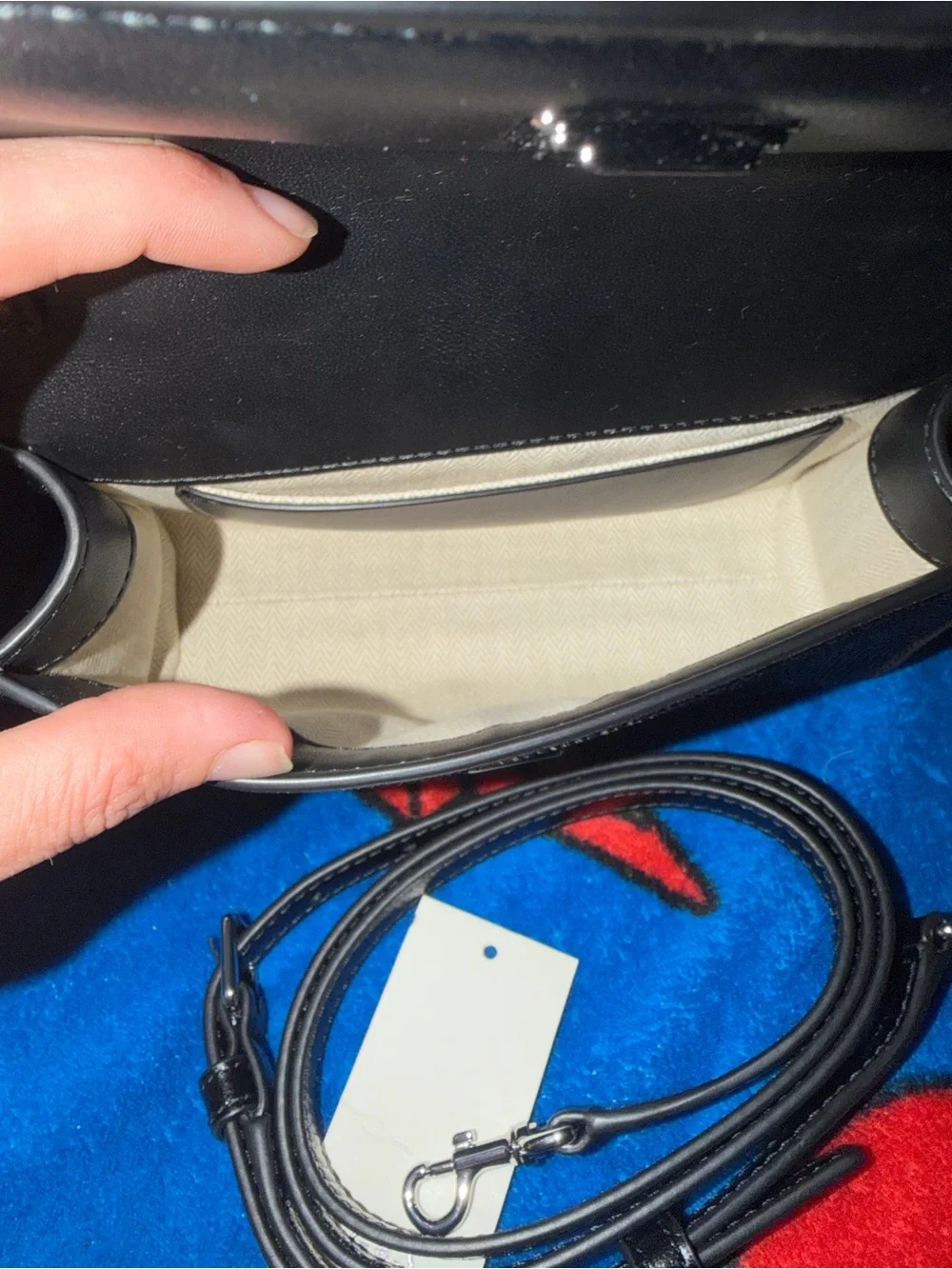 New tory burch mini top handle crossbody